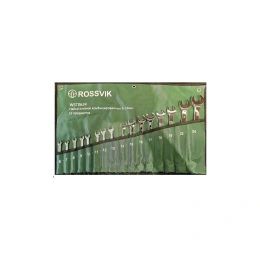 Набор комбинированных ключей ROSSVIK 6-24мм,16 шт WST0624