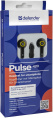 Гарнитура для смартфонов Defender Pulse 420 черный + желтый, вставки [63421]