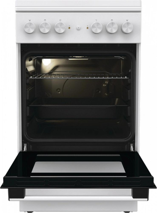 Плита Комбинированная Gorenje GK5A12WG белый металлическая крышка реш.сталь
