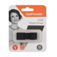 Флеш-накопитель GoPower SLIDER 16GB USB2.0 пластик черный матовый 1/50/1000 00-00025963