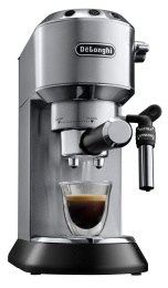 Кофеварка DeLonghi EC685.M, рожковая, серебристый / черный