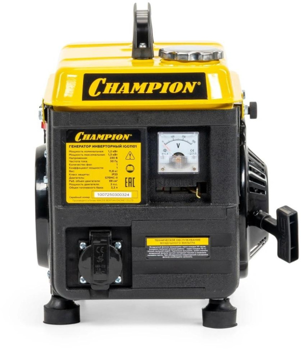 Генератор Champion IGG IGG1101 1.3кВт