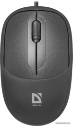 Мышь проводная DEFENDER Datum (Датум) MS-980 черный (USB, 1000dpi, 3but) (52980)