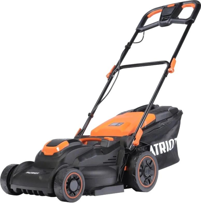 PATRIOT PT1737E Lux Газонокосилка электрическая [512301737] { 1,7кВт, 37см, 40л + мульч. }
