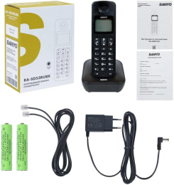 Радиотелефон Sanyo RA-SD53RUBK, черный
