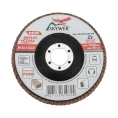 Круг лепестковый торцевой Цирконий 125х22.2 мм, P150, 10 шт SKYWER SK-KLTZ125P150