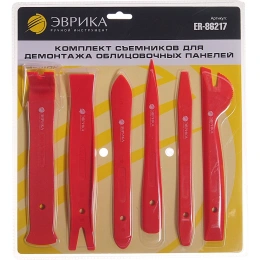 Набор съемников для демонтажа облицовочных панелей, 6 шт Эврика ER-86217 989070