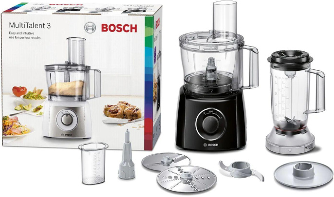Кухонный комбайн Bosch MCM3201B,  черный