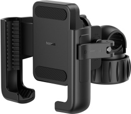 Держатель велосипедный Baseus C40572301111-00 GoTrip Series Bike Phone Mount Cluster Black BS-CM032 материал: ABS + PC, силикон, алюминиевый сплав, для телефонов с с диагональю экрана 5,7"-7,2"