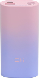 Внешний аккумулятор Power Bank ZMI PowerBank QB818, 10000мAч, розовый/фиолетовый [qb818 color]