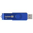 USB-флеш накопитель ExeGate Jet 4GB синий USB2.0, 480Mbps, пластик/металл EX302030RUS