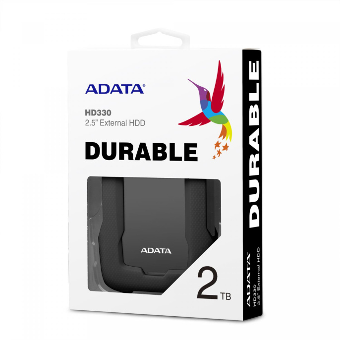 1ТБ Внешний диск HDD A-Data DashDrive Durable HD330, USB 3.0, черный [ahd330-1tu31-cbk]