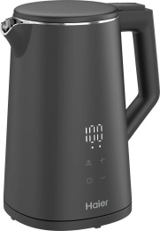 Чайник электрический Haier HK-503 1.7л. 2200Вт черный корпус: пластик FM04WQD00RU