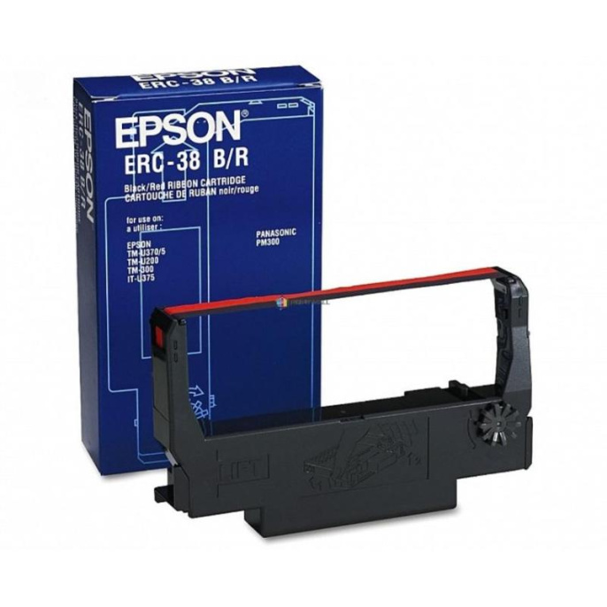 Риббон-картридж EPSON S015376 черный/красный для TM-U230 C43S015376