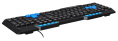 Клавиатура Оклик 750G FROST WAR черный/черный USB Multimedia for gamer (337452) кабель 1.8м