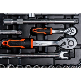 Набор автомобильного инструмента Gigant 143 предмета, Сталь Cr-V, GAS 143