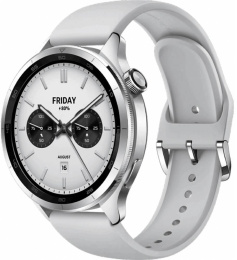 Смарт-часы Xiaomi Watch S4,  47мм,  1.43",  серый/серебристый