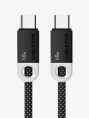 Кабель USB CABLETIME CUP4C (CT-CM60-PBW0.25) черный, 0,25 м, 60 Вт