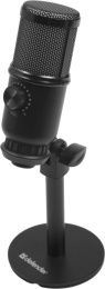 Микрофон Defender Glow GMC 400,  черный [64640]