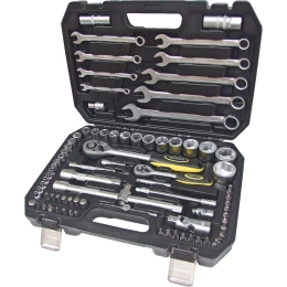 Набор инструмента Эврика 1 4" 1 2"DR 6-гранный 82 предмета ER-80082 575563