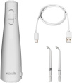 Ирригатор Waterpik WF-21 портатив. импульсн. 2насад. белый