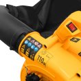 Воздуходувка-пылесос DENZEL GL-260, желтый [57902]