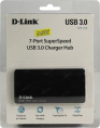 D-Link DUB-1370/B2A Концентратор с 7 портами USB 3.0 1 порт с поддержкой режима быстрой зарядки