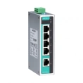 Промышленный неуправляемый коммутатор MOXA EDS-205A-T, 5 портов 10/100BaseT X , IP30, от -40 до 75°C, DIN-Rail