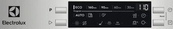 Посудомоечная машина Electrolux ESA63200SX, узкая, напольная, 45см, загрузка 10 комплектов, серебристая