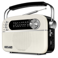 Радиоприемник SVEN АС SRP-505, белый 3 Вт,Bluetooth, FM/AM/SW, USB, microSD, AUX, встроенный аккумулятор SV-020439