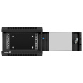 Шкаф телекоммуникационный 10" настенный 4U ExeGate EC-WM-4U.310.G.BLACK (10”, 4U, 330x310x230mm (ШхГхВ), передняя дверь закаленное стекло, пыле- и влагозащита IP23, черный RAL 9004) EX300248RUS
