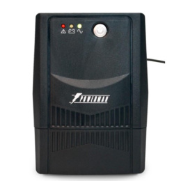 Источник бесперебойного питания Powerman Back Pro 850 (12V/9Ah, 850ВА, 480Вт, частота: 50Гц ± 10%, напряжение сети: 220В ± 25%, розетки Shuko 2 шт. (евростандарт), защита от перегрузки, защита батареи, защита от короткого замыкания, звуковая индикация)