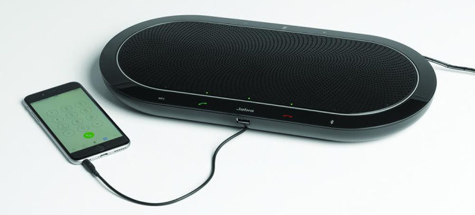 Спикерфон Jabra 810 UC, v.4.1, A2DP, черный [7810-209]