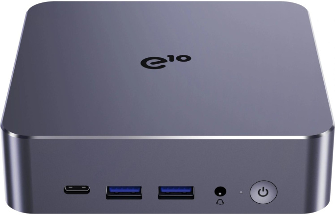 Неттоп Acer Gadget E10 ERBox AMD Ryzen 7 8745HS,  DDR5 16ГБ, 512ГБ SSD, AMD Radeon 780M,  Windows 11 Pro,  черный [1747236]