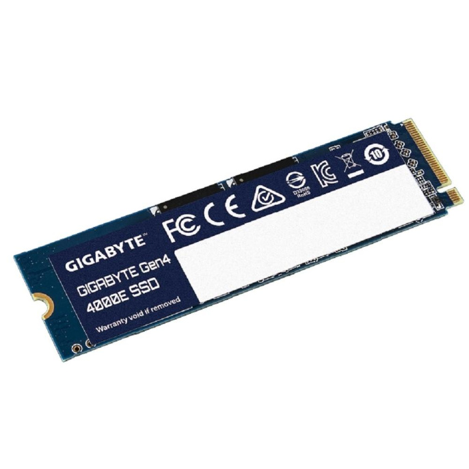 Твердотельный накопитель SSD Gigabyte M.2 2280 500GB Gen4 4000E SSD PCI Express 4.0x4, NVMe 1.4, 3600/3000, MTBF 1.5M, 3D NAND, 300TBW, RTL G440E500G
