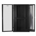 Серверный шкаф SMARTWATT Серверный шкаф Rack S-Series 42U 800x1200мм, двери с перфорацией, боковые панели 4шт и ролики в комплекте, черный 4512020620016 (IRS42812)