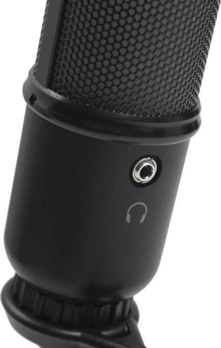 Микрофон Defender Glow GMC 400,  черный [64640]