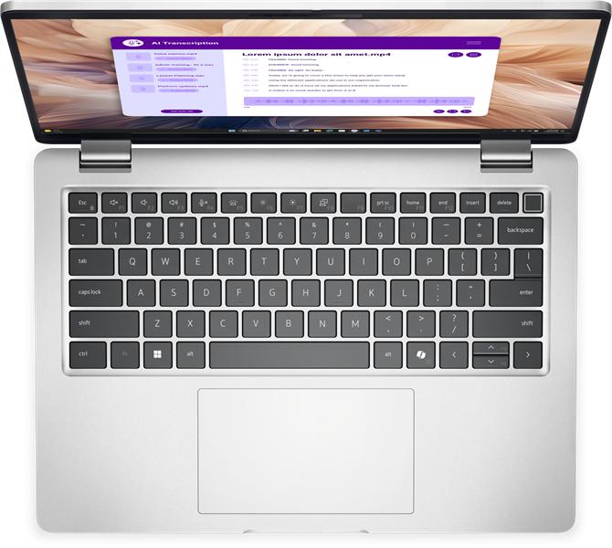 Ноутбук ноутбук Dell Pro 14 Plus PB14250 Core Ultra 5 236V 14,0" FHD+,300nit AG,16 GB LPDDR5,512GB SSD, Intel  Arc graphics,3cell ,Backlit,FPR,Thunderbolt,Linux,1,4kg,2y,KB Eng/Rus,Platin Silver