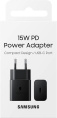 Сетевое зарядное устройство Samsung EP-T1510,  USB-C, USB-C, 15Вт, 2A, черный [ep-t1510xbegeu]