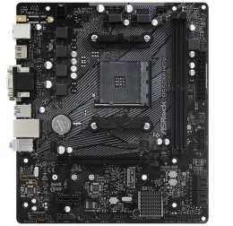 Материнская плата ASROCK B550M-HDV, AM4, B550, 2*DDR4, 4*SATA, 1*M.2, 4*USB 3.2, 2*USB 2.0, 3*PCIx16, 1*PCIx1, D-Sub+HDMI+DVI, mATX