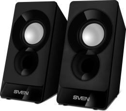 Колонки Sven 300,  2.0,  черный [sv-016142]