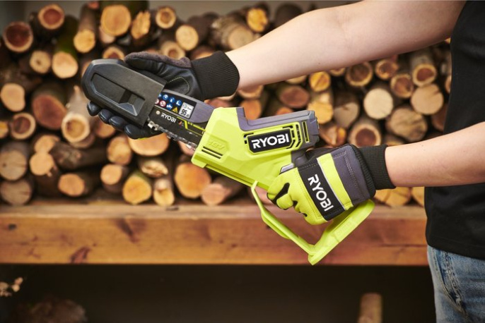 Бесщеточная цепная пила Ryobi ONE+ 18В RY18PSX10A-0 10 см 5133005433