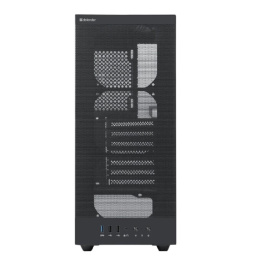 Defender Корпус компьютерный RaptorX черный, ATX, USB3.0, w/o fans (25121)