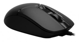 Мышь A4Tech Fstyler FM12 черный оптическая 1200dpi USB 3but (FM12 BLACK)