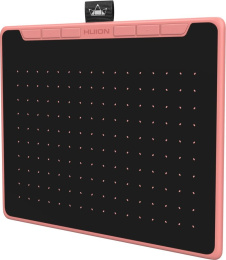 Графический планшет Huion Inspiroy RTS-300 Pink перо/5080LPI/300 PPS/6 клавиш/8192 уровней нажатия/раб.пов. 160*100/USB-A