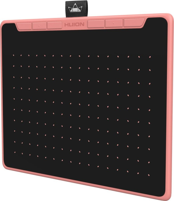 Графический планшет Huion Inspiroy RTS-300 Pink перо/5080LPI/300 PPS/6 клавиш/8192 уровней нажатия/раб.пов. 160*100/USB-A