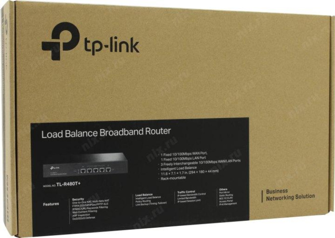 TP-Link TL-R480T+ Широкополосный маршрутизатор с балансировкой нагрузки
