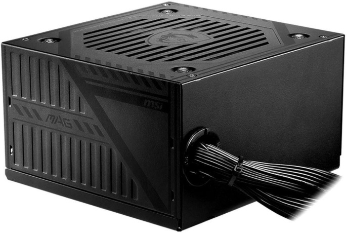 Блок питания MSI ATX 600W MAG A600DN 80+ white 20+4pin APFC 120mm fan 5xSATA RTL