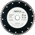 Диск алмазный отрезной универсальный TURBO (180х22.2 мм) YATO YT-6024