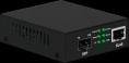 Медиаконвертер Gigabit Etherne NST NS-MC-1G1GX, SFP 1000Мбит/c, RJ45 10/100/1000Мбит/c, поддержка LFP. Металлический корпус. БП DC12V 1A в комплекте. Размеры ШхВхГ : 70x25x95мм. Вес: 0,2кг. Рабочая температура: -10…+55°С. Совместим с ш